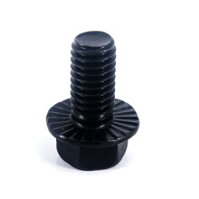 Customized DIN 6921 Carbon Steel Zinc plated Hex head Flange Bolt with serrated